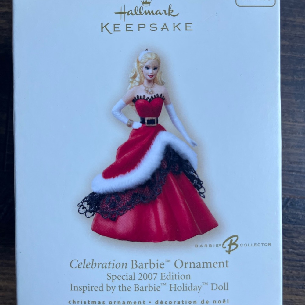Hallmark Keepsake Celebration Barbie Ornament